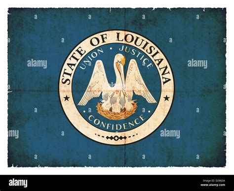 Louisiana state flag hi-res stock photography and images - Alamy