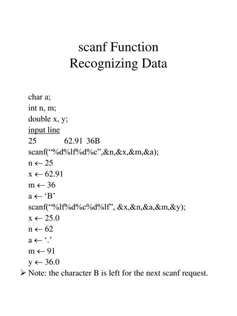 Input Using Scanf 的图像结果