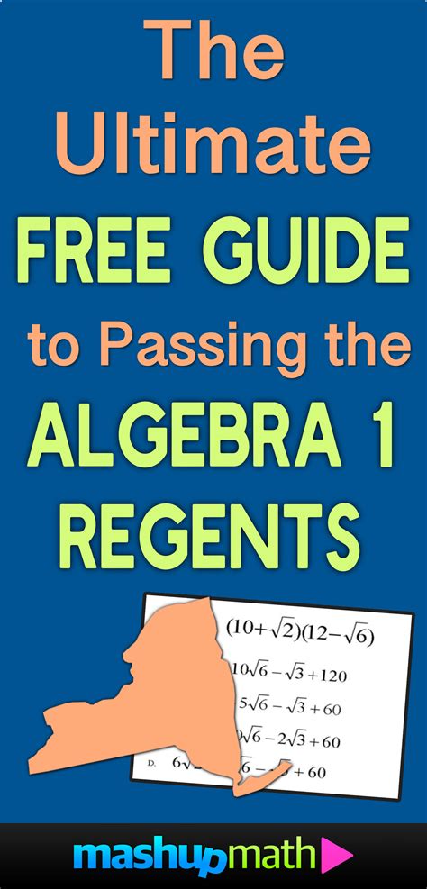 The Ultimate Guide to Passing the Algebra 1 Regents Exam — Mashup Math