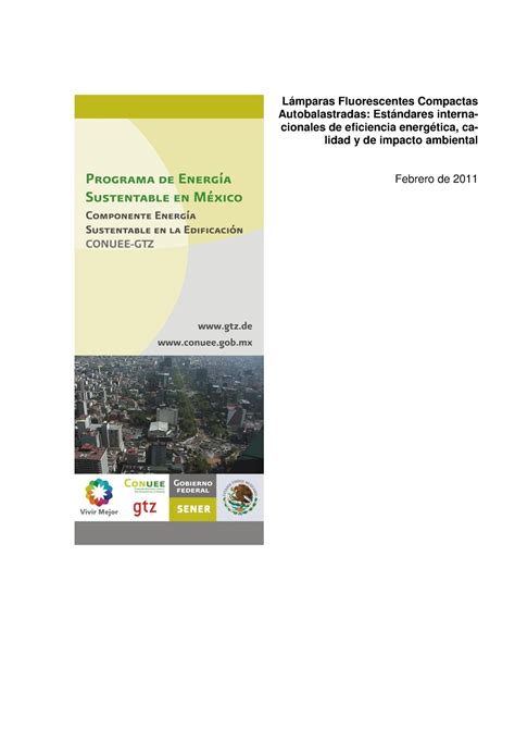 File:GIZ Lámparas Fluorescentes Compactas 2011.pdf - energypedia