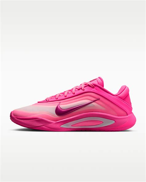 A'One "Pink A'ura" A'ja Wilson Basketball Shoes. Nike.com