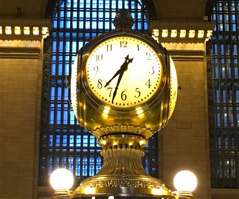 Grand Central Station Clock Grand Central Terminal's Iconic Clock Is