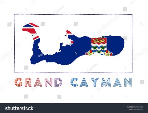 Grand Cayman Logo Map Grand Cayman Stock Vector (Royalty Free ...