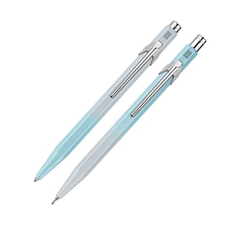 Buy Caran d'Ache 849 Blue Lagoon Gift Set Ball Pen+Pencil|Caran D'Ache ...