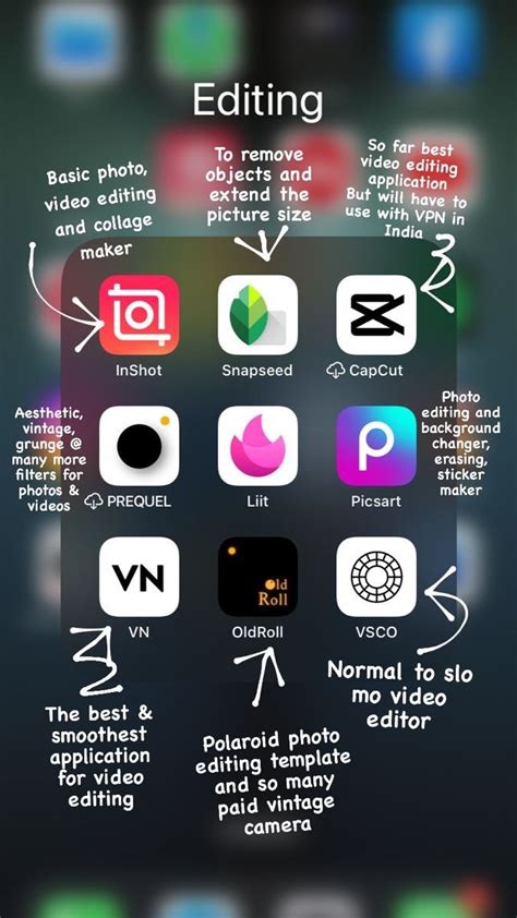 Camera Editing App 的图像结果