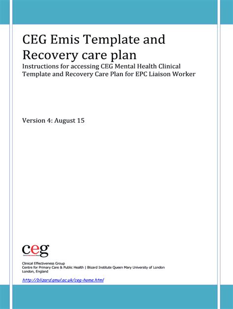 Fillable Online CEG Emis Template and Fax Email Print - pdfFiller