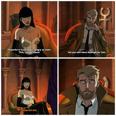 Zatanna Zatara & John Constantine in Justice League: Dark