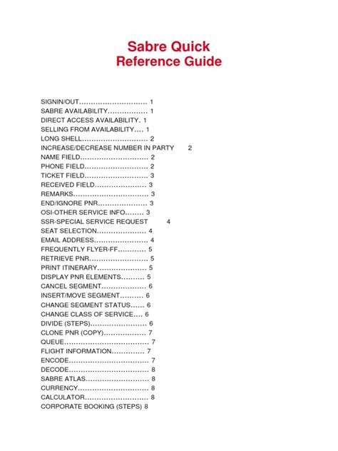 Image result for Sabre Tutorial