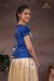 Half White Ilam Thendral Traditional Pattu Pavadai Set