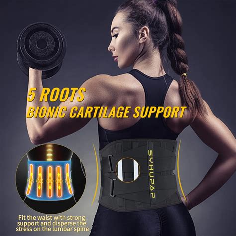 Buy Lumbar Support Belt, Back Support,Lower Back Brace, Waist Trainer ...