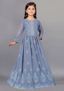 Julee Girls Maxi/Full Length Festive/Wedding Dress Price in India - Buy ...