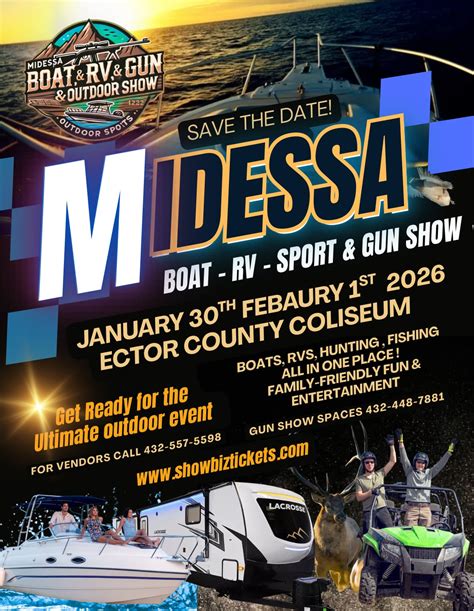 Midessa Boat-RV-Sport & Gun Show 2026 • Odessa, TX