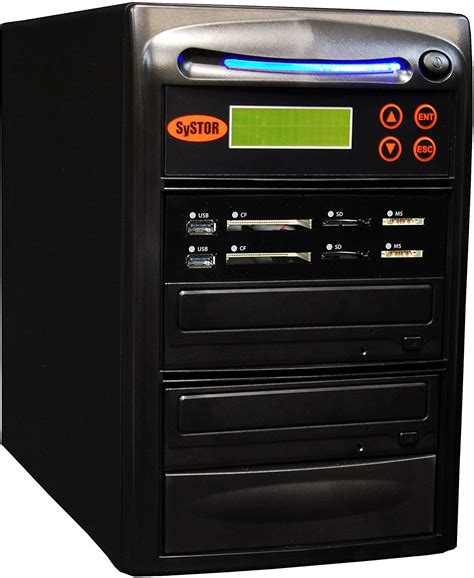 Systor 1:1 All-in-One Combo Flash Drive & DVD Duplicator - Back up USB ...