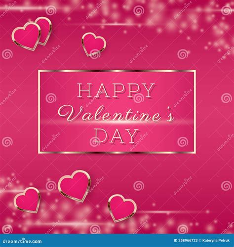 Valentine S Day Greeting Card. Stock Vector - Illustration of couple ...