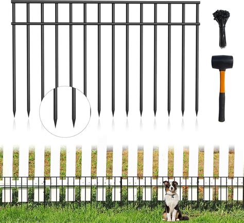Amazon.com : Ambikun Total 30 Feet 15 Pack No Dig Barrier Fence for ...