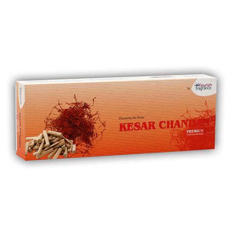 Kesar Chandan Incense stick Flourish fragrance – Prayer Essentials India