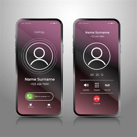 Image result for Call Screen Design