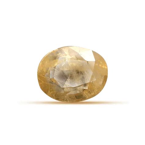 Buy Yellow Sapphire 5.9 carats on GemsRoot