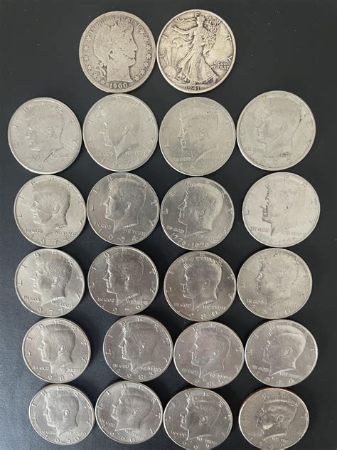 92 Yrs 50-Cent Pieces : r/coins