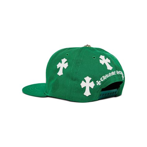 Chrome Hearts Chrome Hearts Cross Patch Hat 'Green' | REVERSIBLE