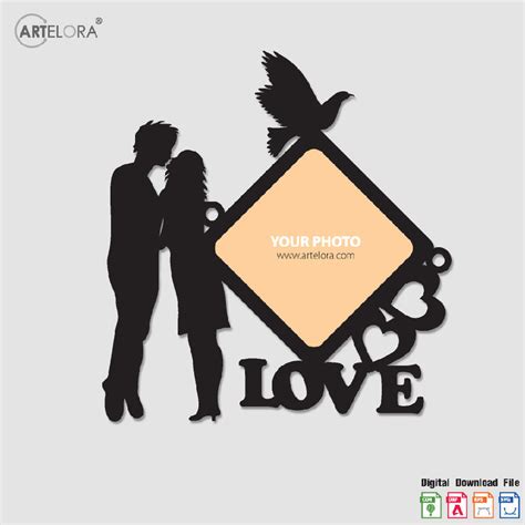 Collage Photo Frame Love – ArtElora