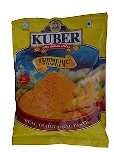 KUBER GOLD TURMERIC POWDER pack of 5 (100gm each) : Amazon.in: Grocery ...