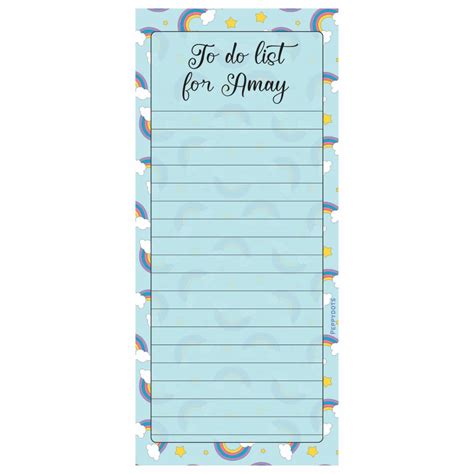Personalized List Pads - Organize Your Life with Style! – Popup Kids