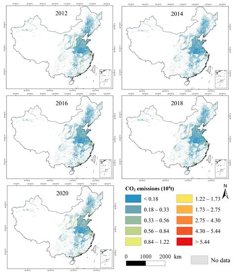 Mapping Spatiotemporal Dynamic Changes in Urban CO2 Emissions in China ...