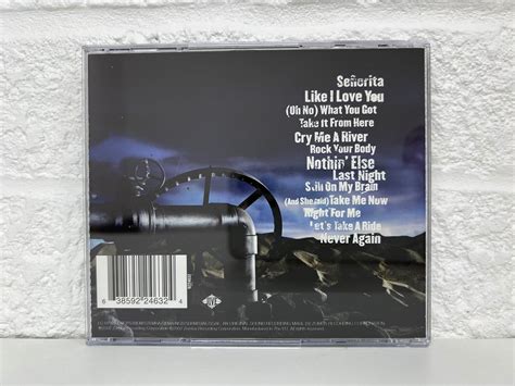 Justin Timberlake Justified Album Cover