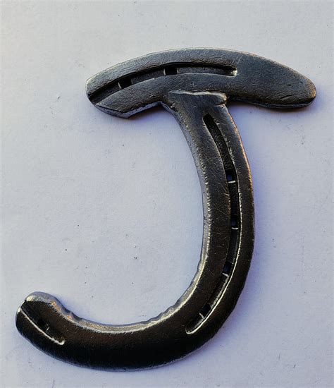 Horseshoe Letter with or without hooks - Etsy Italia | Horseshoe ...
