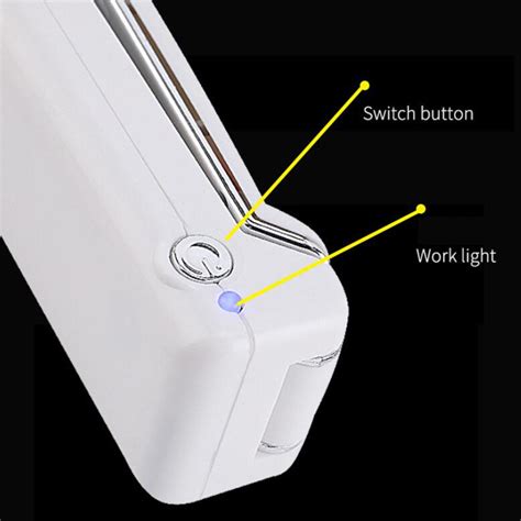 ⚡️Buy Maxbell Mini Ultraviolet Lamp Folding UV Light 3.7V for Office ...