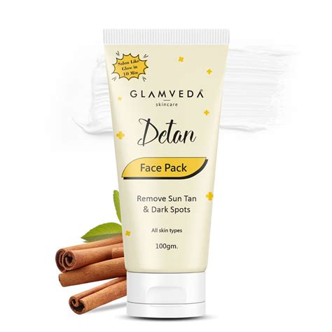Glamveda De tan Face & Body Pack – Glamveda Skincare