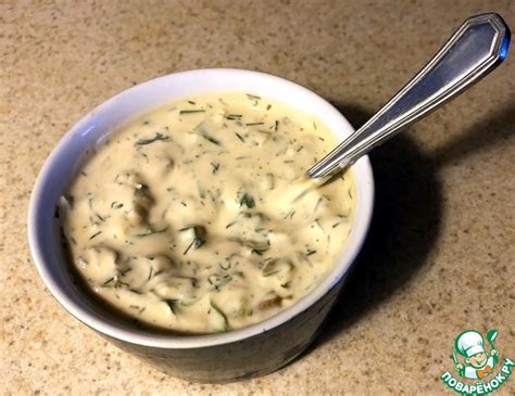 Сметанный соус – кулинарный рецепт
