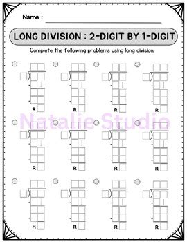 Image result for Long Division Algorithm