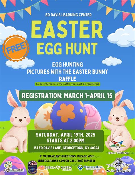 EDLC Easter Egg Hunt, 140 Pavilion Dr, Georgetown, KY, United States ...