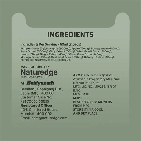 Buy ARMR PRO IMMUNITY SHOT - KADHA 2.0 - GOODNESS OF AYURVEDA ...