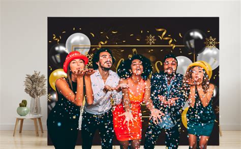 Party Baazaar New Year Party Backdrop Cheers to The New Year ...