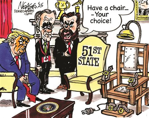 Cartoon of the Day: Carney at the White House - Thorold News