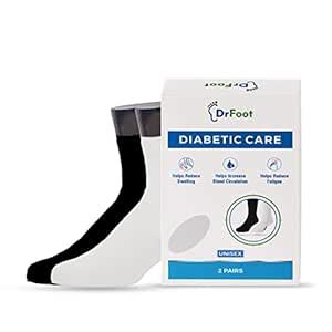Dr Foot Diabetic&Arthritis Socks|Anti-Microbial&Anti-Odour Socks|Ultra ...