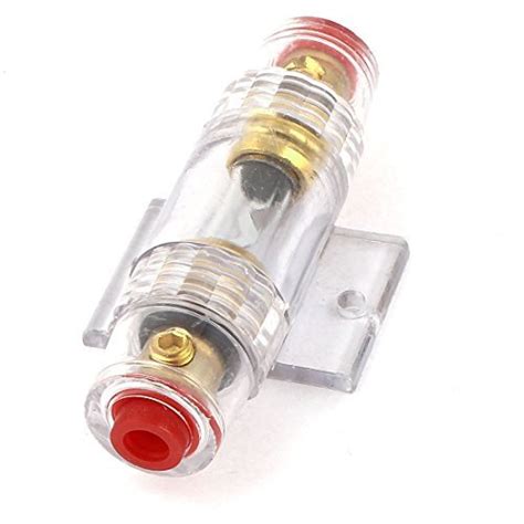 Alcoa PrimeClear Plastic Inline AGU 60A Audio Fuse Holder for Car ...