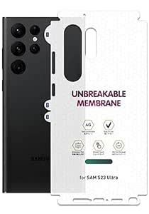 G.FIDEL Back Screen Protector Unbreakable Membrane Scratch Guard ...