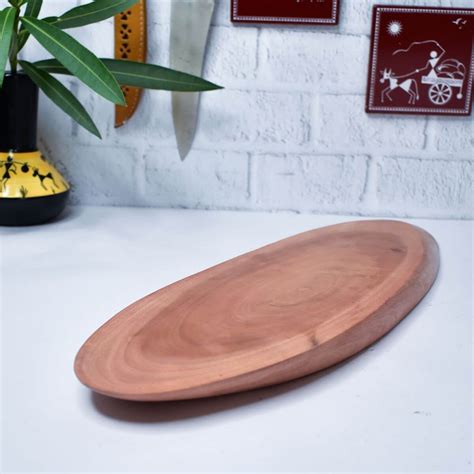 Natural Shape Neem Wood Chopping Board | Zishta
