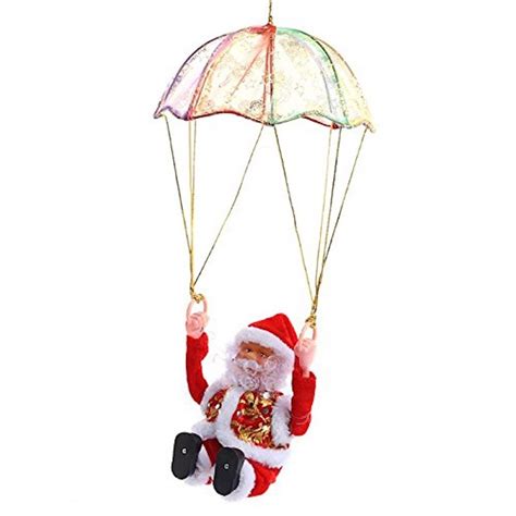 Buy A2Z, Electric Musical Christmas Santa Parachute Doing Stunts ...