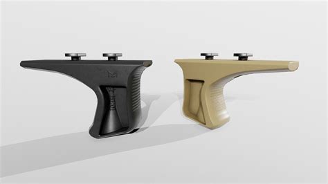 3D model BCM Gunfighter KAG-MLOK Angle Forward Grip VR / AR / low-poly ...