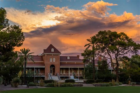 University Of Arizona Campus Sunset