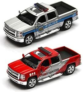 2014 Chevrolet Silverado Police & Firefighter Pick-up Truck (2 Set ...
