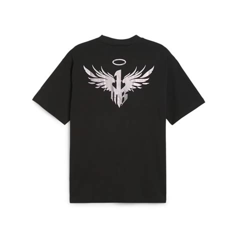 Puma - PUMA MELO ALWAYZ ON MEN'S OVERSIZED BASKETBALL T-SHIRT 'BLACK' - NBA