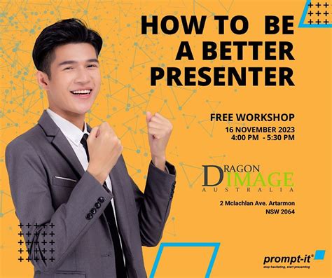 The Art of the Teleprompter Workshop, Dragon Image, McLachlan Avenue ...