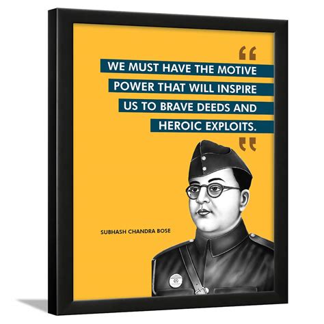 Buy Chaka Chaundh - Subhash Chandra Bose Poster Frame Photo ...