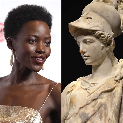 Greek Reporter | Lupita Nyong’o as Goddess Athena in Nolan’s The ...